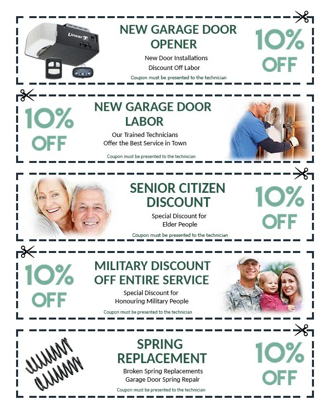 Garage Door And Opener Norton, MA 508-469-9316 - coupons